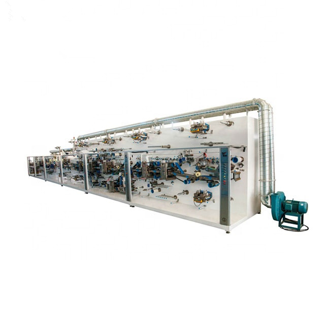 Máquinas de la línea de producción de almohadillas de servilletas sanitarias 