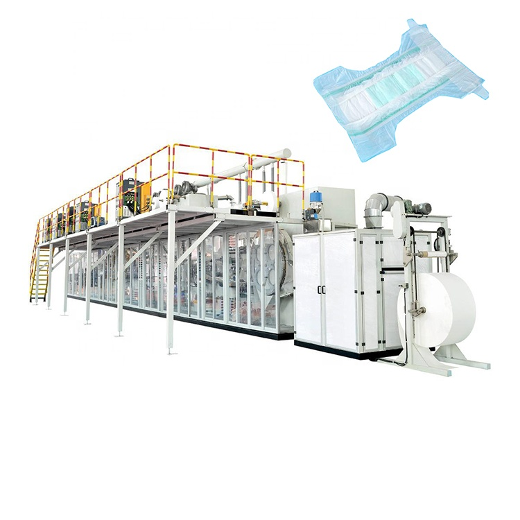 Máquinas de bajo precio para la fabricación de pañales para bebés 
