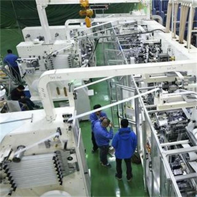 Máquina de fabricación de pañales para adultos de bajo costo 