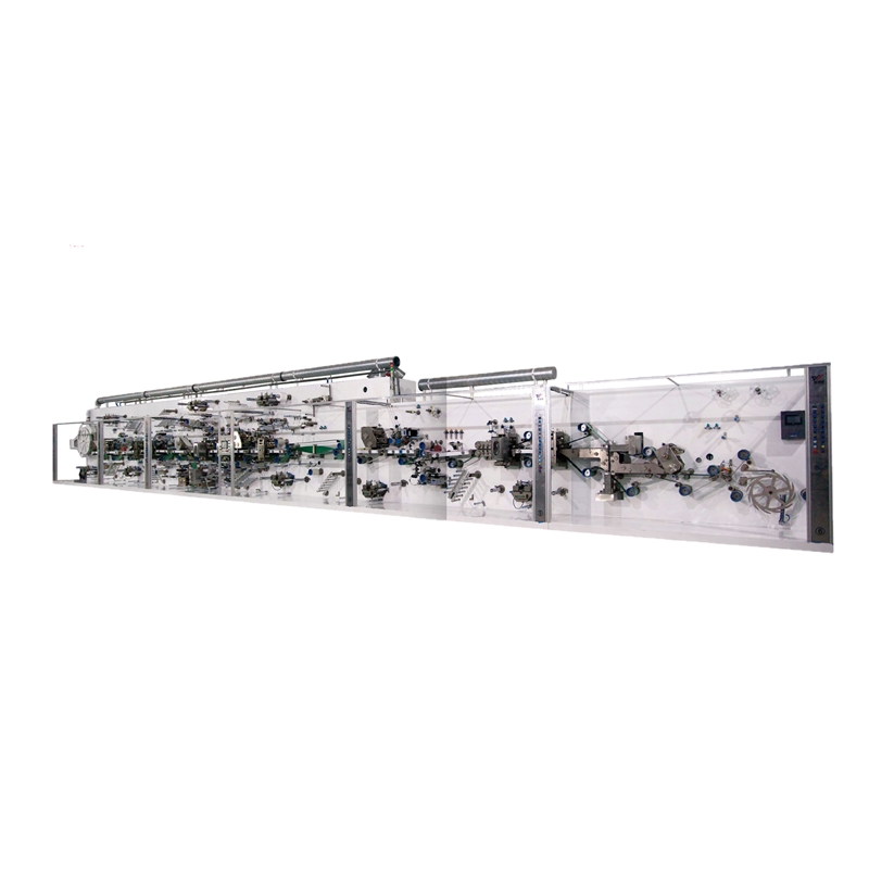 Línea de producción de almohadillas de máquina de servilletas sanitarias de buena calidad 