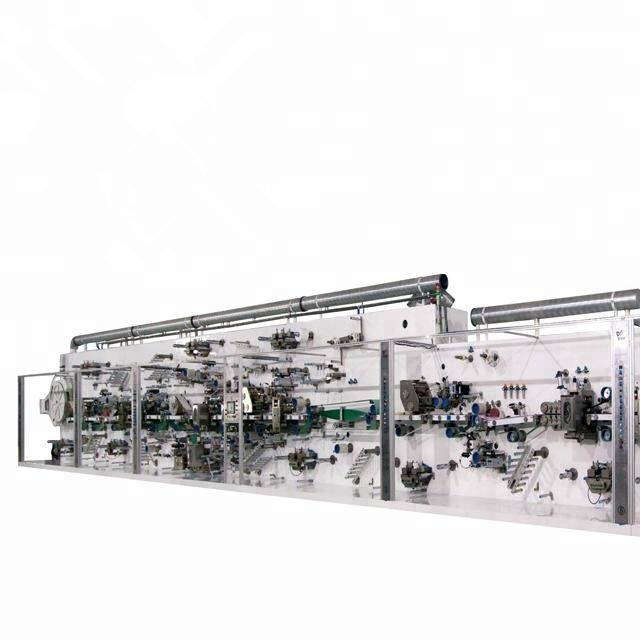 Máquina automática de fabricación de compresas sanitarias de gran precio barato de absorción 