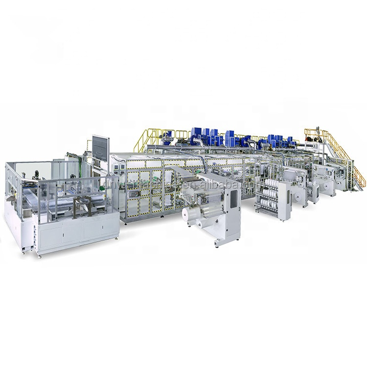 Máquina de fabricación de pañales desechables para adultos del fabricante más vendido 