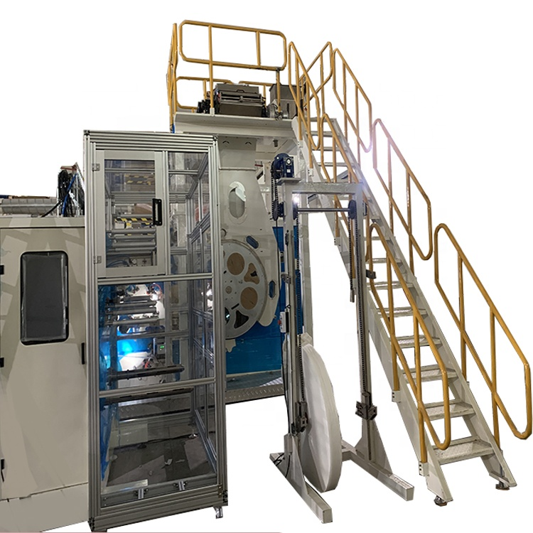 Nueva máquina para fabricar pañales desechables con certificación CE para hospitales e incontinentes 